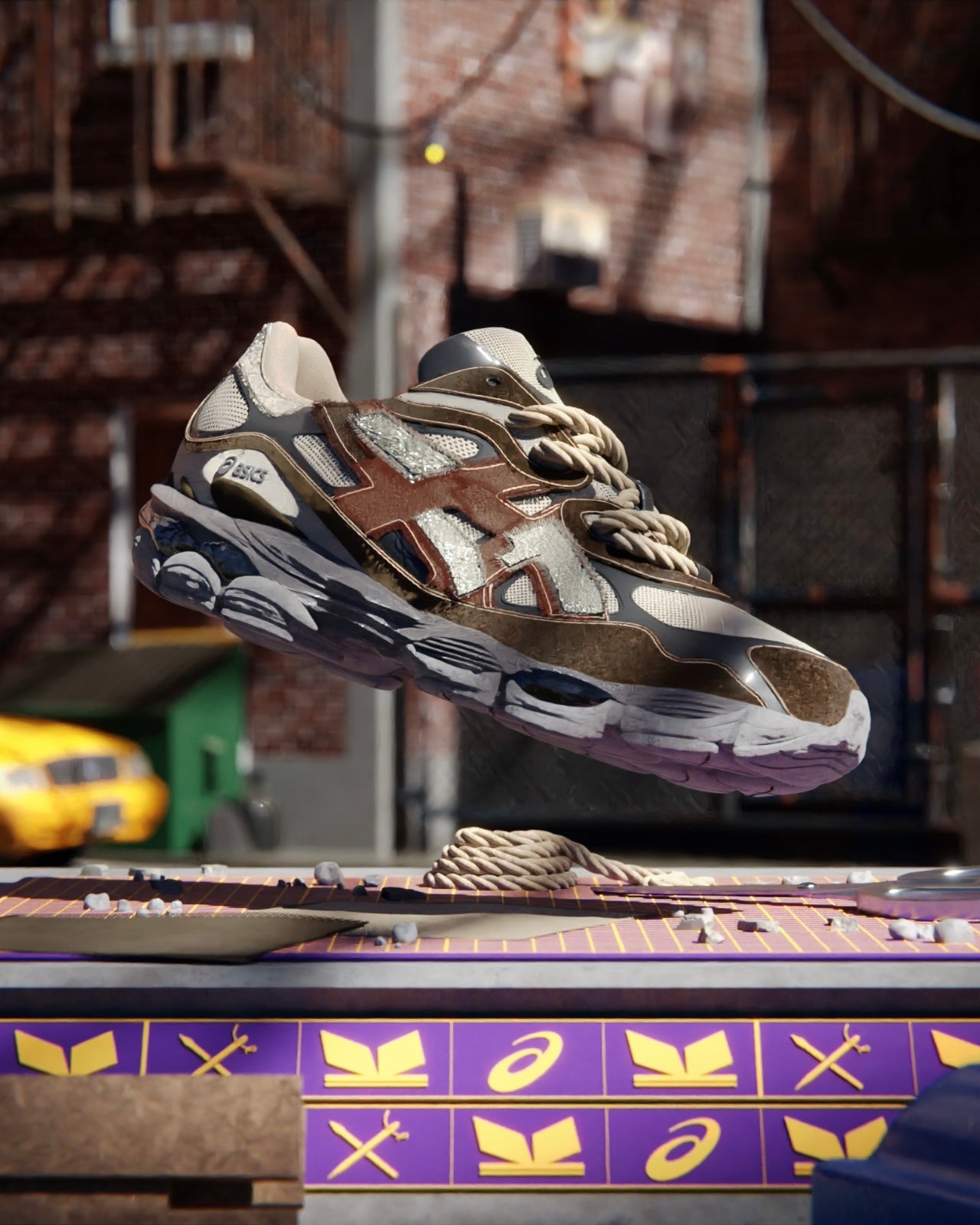 Asics GEL-NYC KB TO NY w/ @sneakmart & @asics_sportstyle