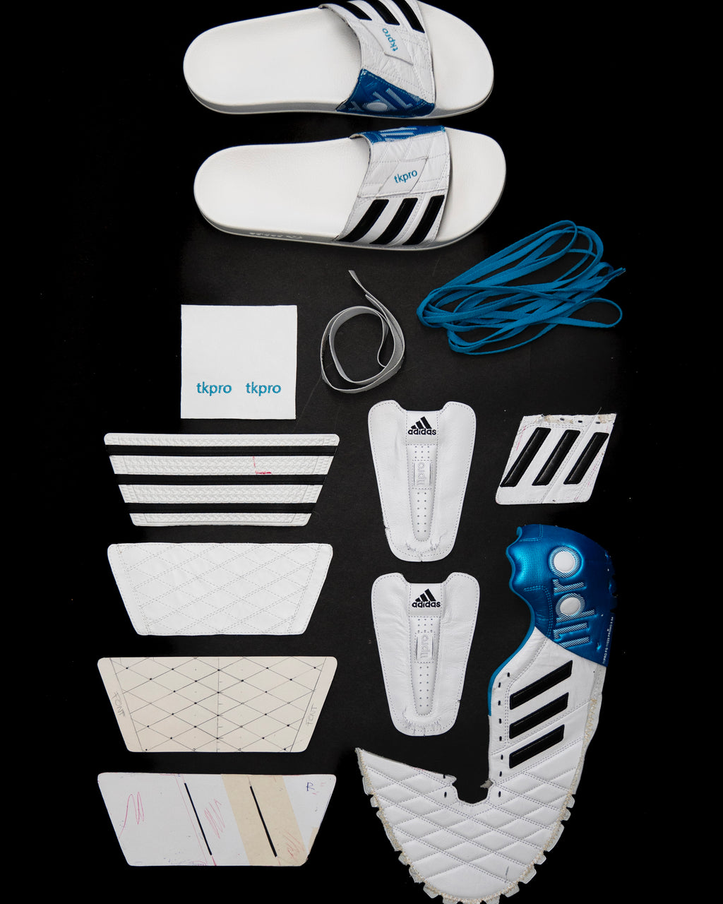 TKpro Lux Slipper & TKpro Adilette w/@adidasfootball