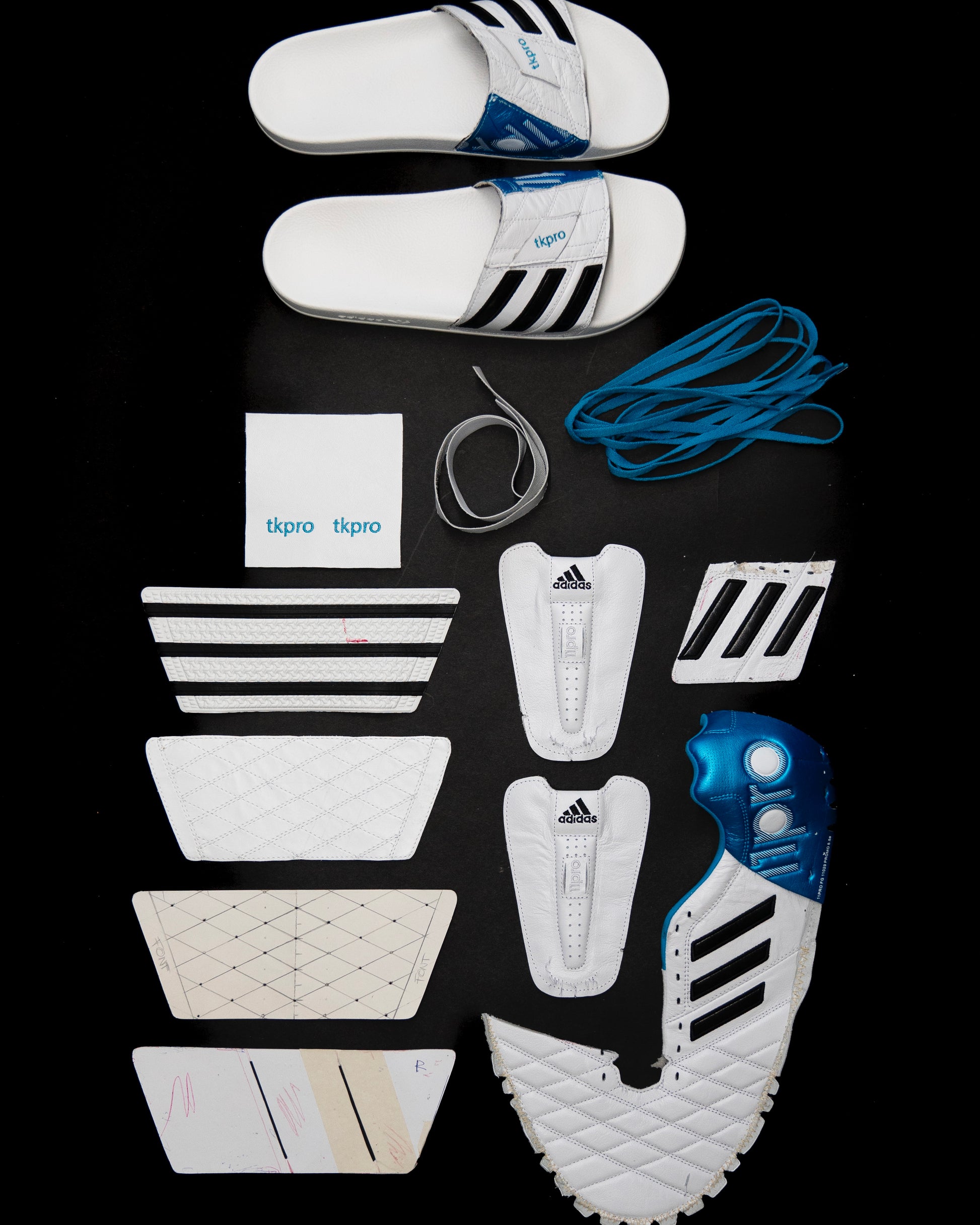 TKpro Lux Slipper & TKpro Adilette w/@adidasfootball