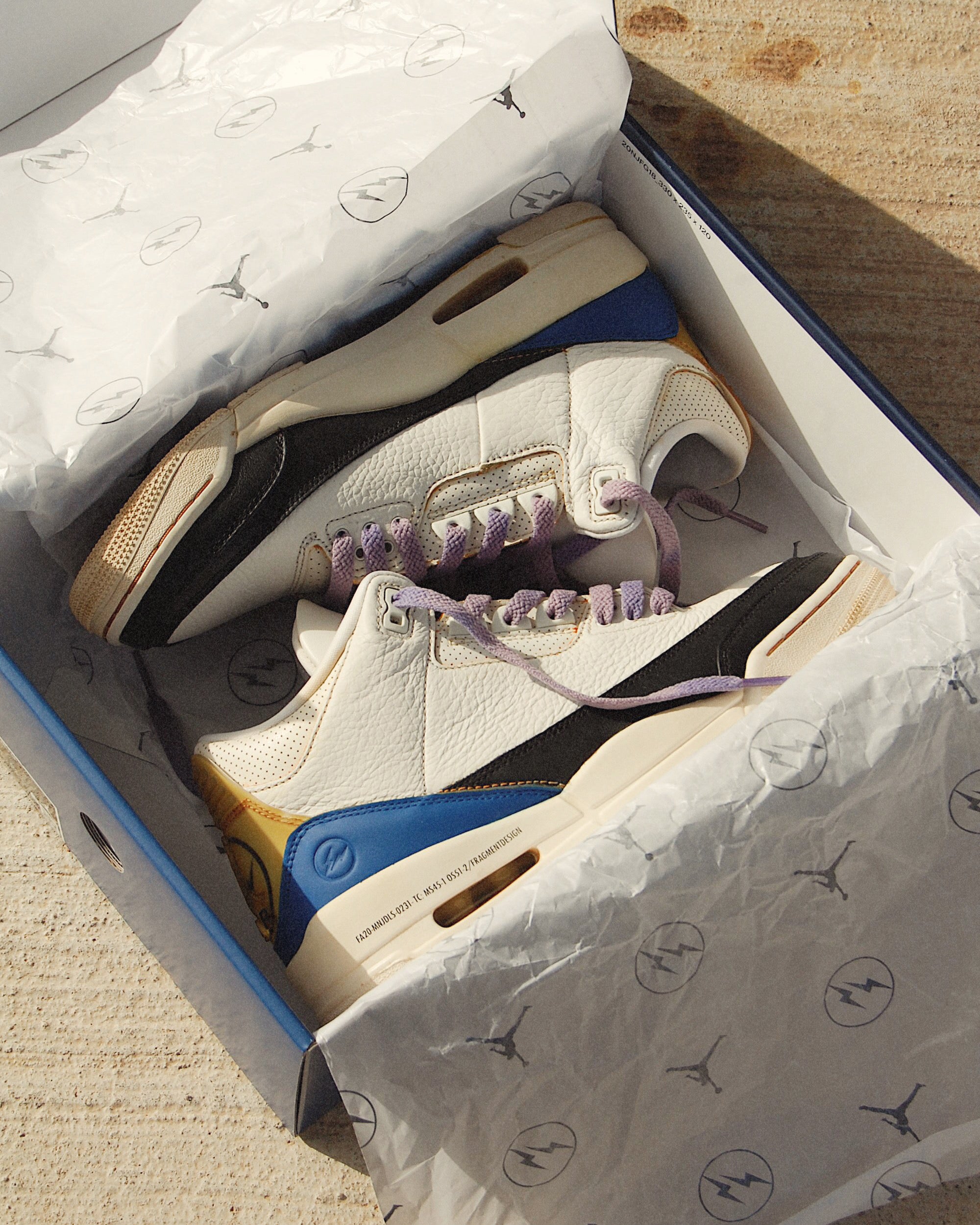 Air Jordan 3 Fragment "Aged"